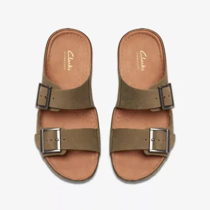 BROOKLEIGH SUN OLIVE NUBUCK