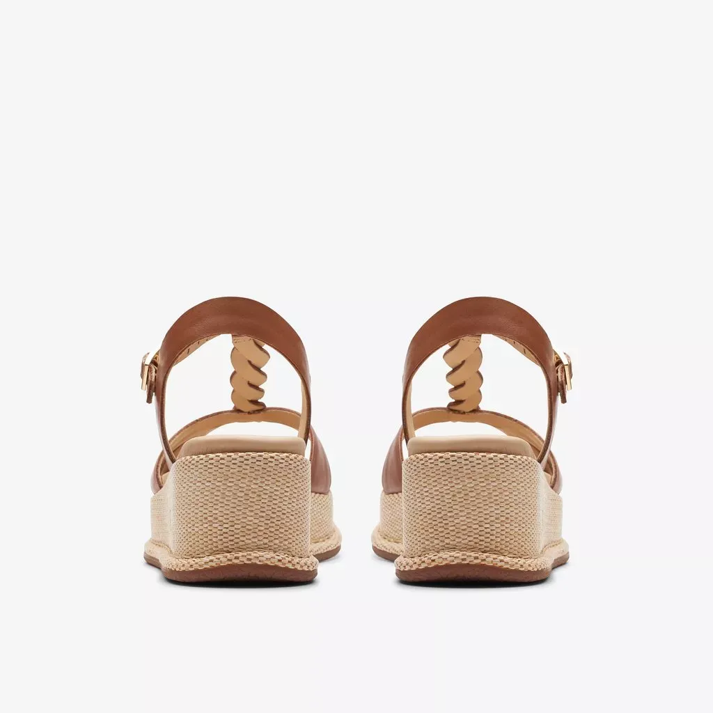 KIMMEI TWIST CUIR TAN