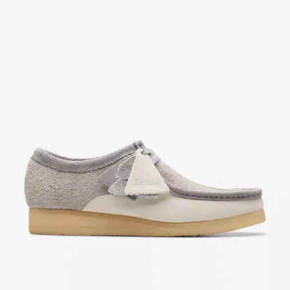 WALLABEE PALE LIME SUEDE