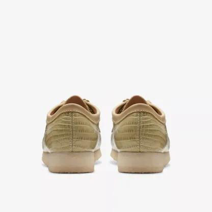 WALLABEE PALE LIME SUEDE