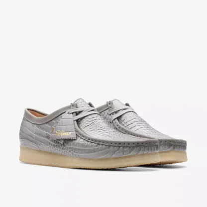 WALLABEE PALE LIME SUEDE