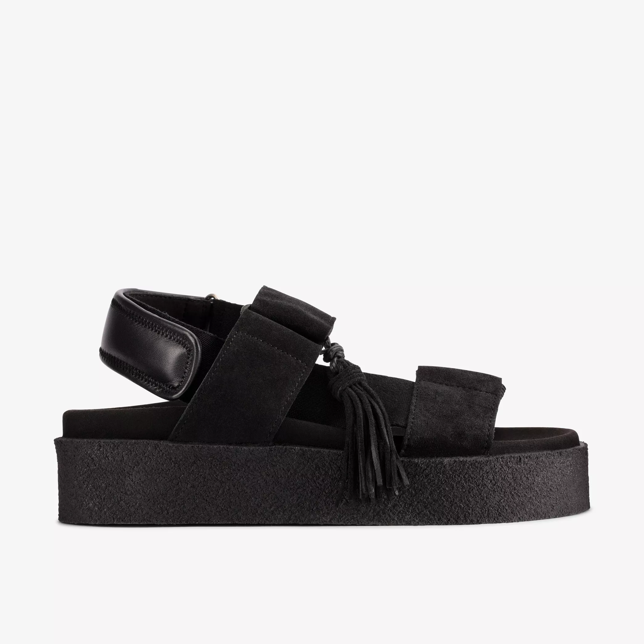 CREPE SANDAL BLACK