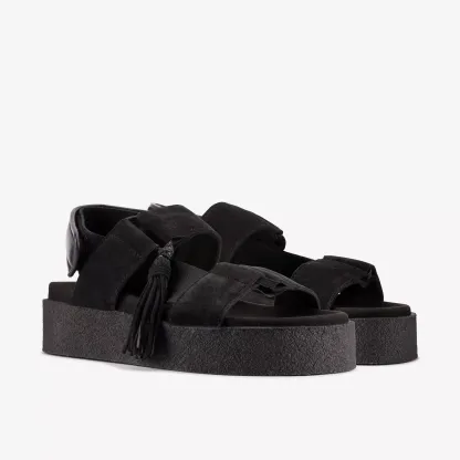 CREPE SANDAL BLACK