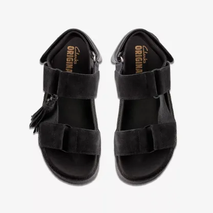CREPE SANDAL BLACK