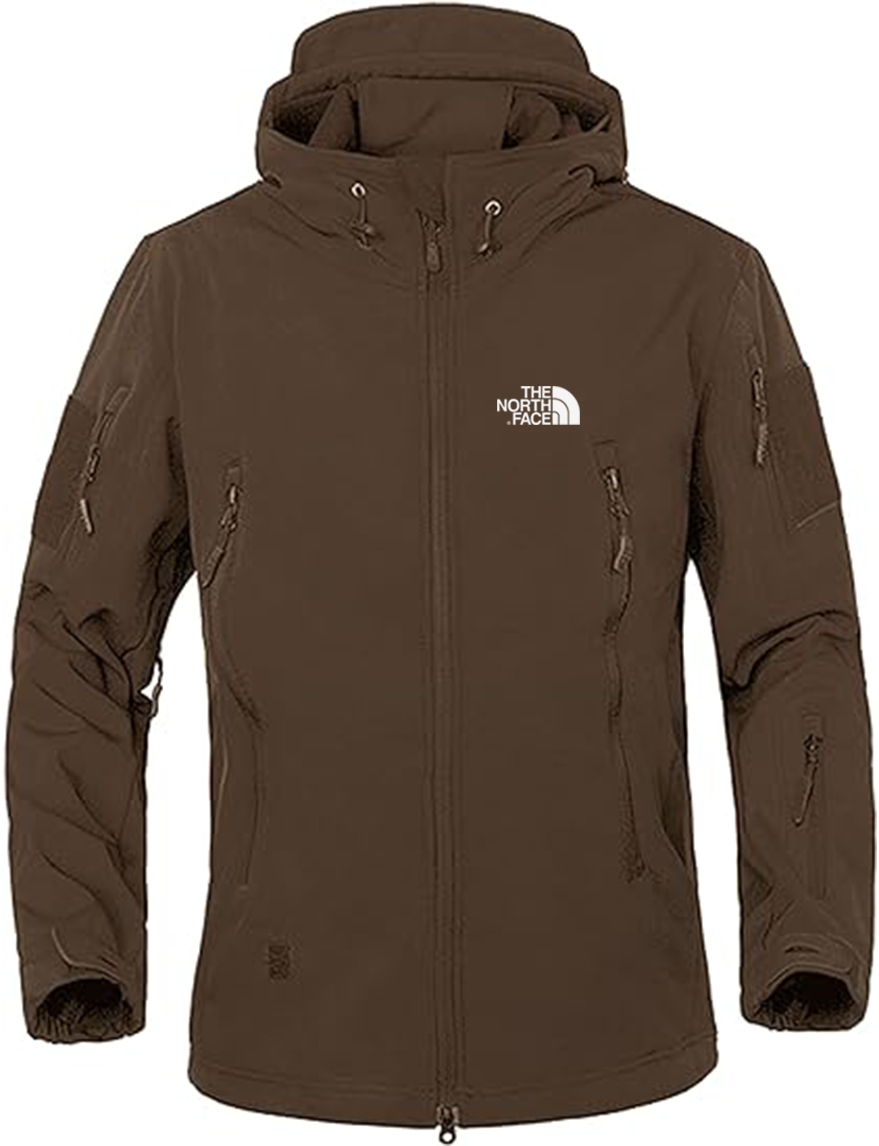 THE NORttgTH FACE Softshell Jacket Fleece Lining Camouflage Outdoor Coat-  Men's