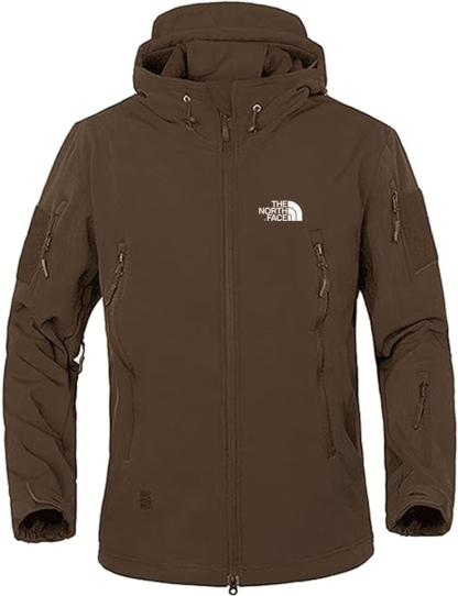 THE NORttgTH FACE Softshell Jacket Fleece Lining Camouflage Outdoor Coat-  Men's