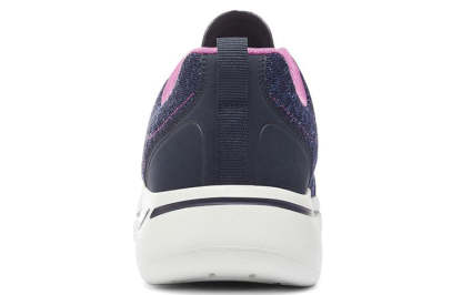 (WMNS) skecttghers Go Walk Arch Fit-True Vision Sports Shoes Blue/Purple 124484-NVPR