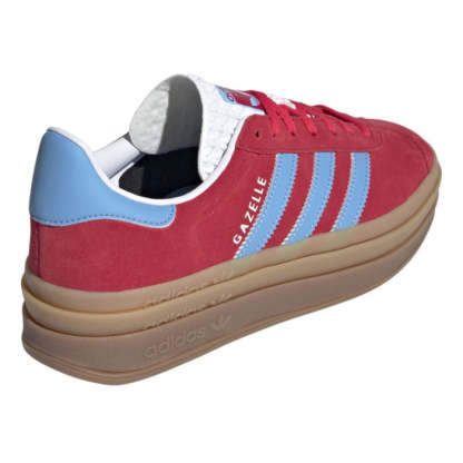 adittgdas Women's Gazelle Bold Red/Blue/Gum