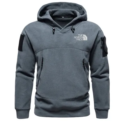 TNF - Men's hooded outdoor tactical solid color hoodie