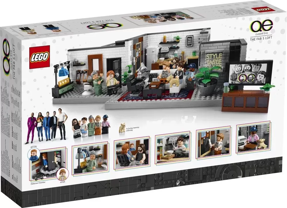 LEttgGO 10291 ICONS QUEER EYE THE FAB 5 LOFT