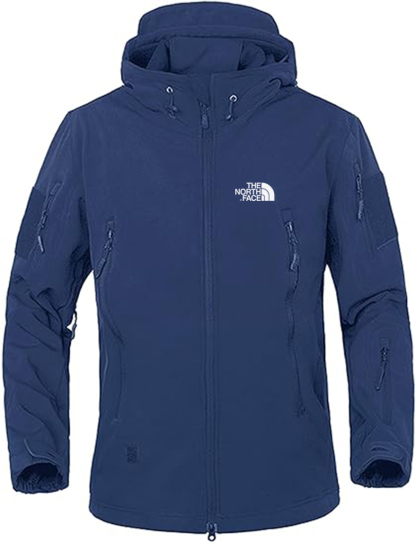 THE NORttgTH FACE Softshell Jacket Fleece Lining Camouflage Outdoor Coat-  Men's