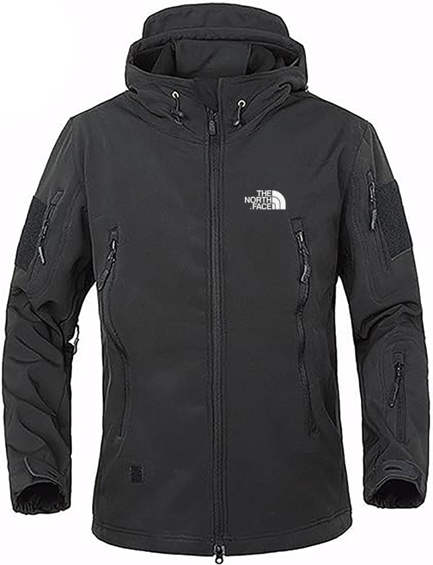 Men's Softshell Jacket Fleece Lining Camouflage Outdoor Coat