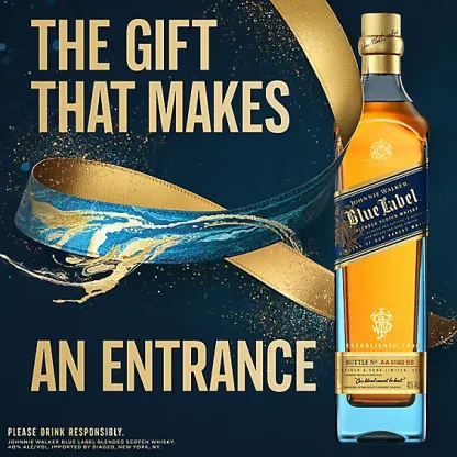 Johnnie Walker Blue Label Blended Scotch Whisky - 750 Ml