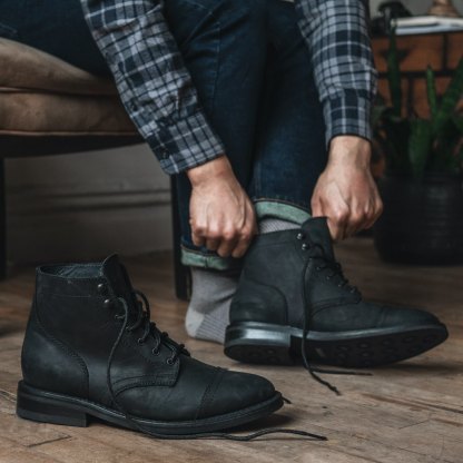 Men | Captain | Black Matte