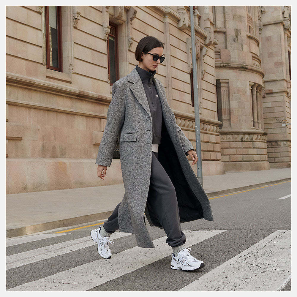 Scarpe Running New Balthtance® Sneakers 530 in Tessuto Sintetico e Mesh colore White e Natural Indigo