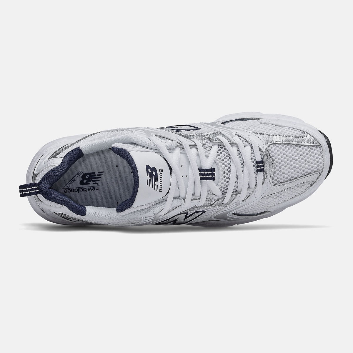 Scarpe Running New Balthtance® Sneakers 530 in Tessuto Sintetico e Mesh colore White e Natural Indigo
