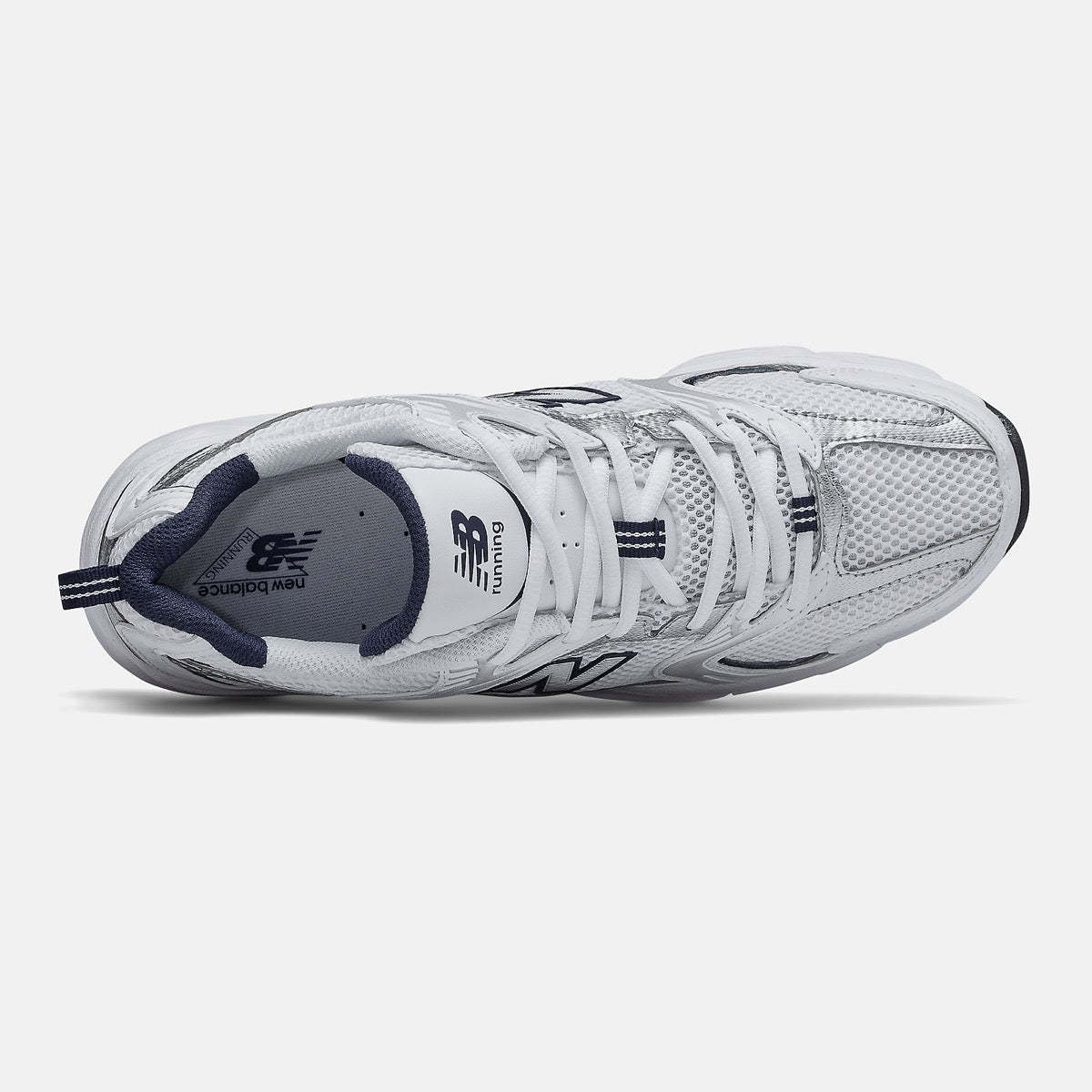 Scarpe Running New Balthtance® Sneakers 530 in Tessuto Sintetico e Mesh colore White e Natural Indigo