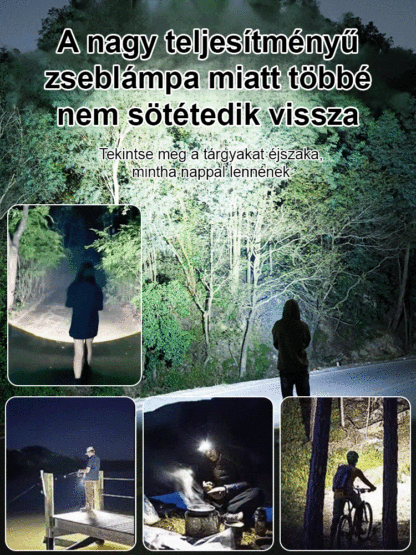 【Szuper fényes】kulcstartó zseblámpa