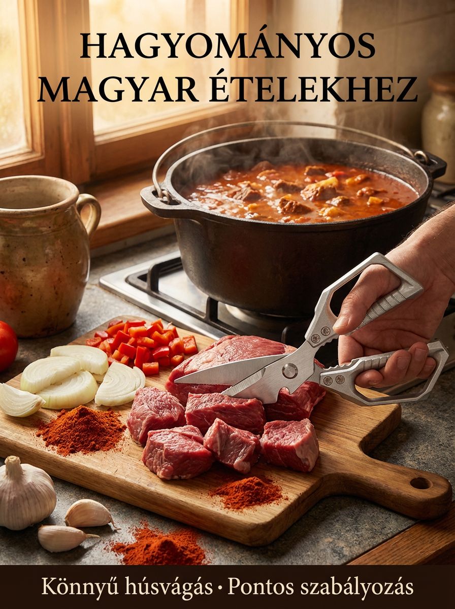 【100 évig tartós】Nehéz, erős konyhai olló