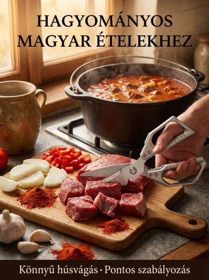 【100 évig tartós】Nehéz, erős konyhai olló