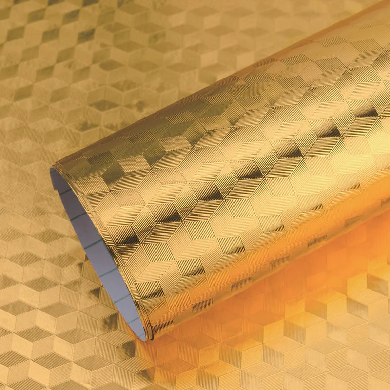 【Német Raktárkisöprés】3D Öntapadós Konyhai Fólia - 200°C-ig Hőálló, Víz- és Olajlepergető
