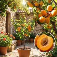 🍑Prémium császári sárgabarackfa | Még idén terem | Szuper édes és lédús