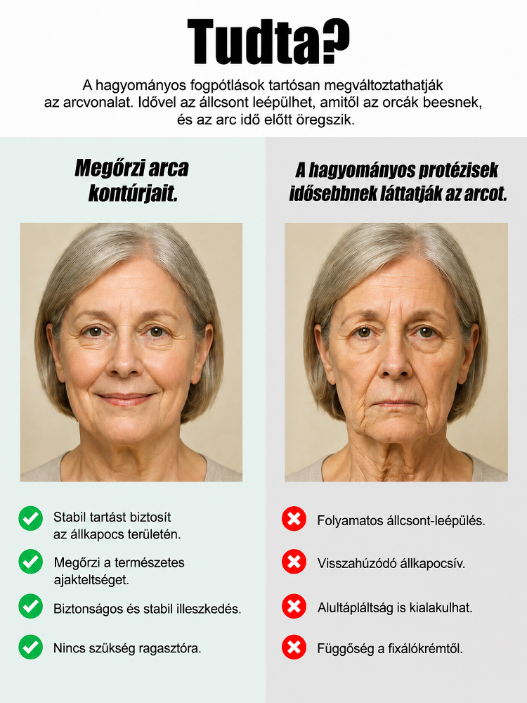 [Német Minőség] 24 Órás Fájdalommentes Rugalmas Műfogsor Szett + Exkluzív Tükrös Doboz