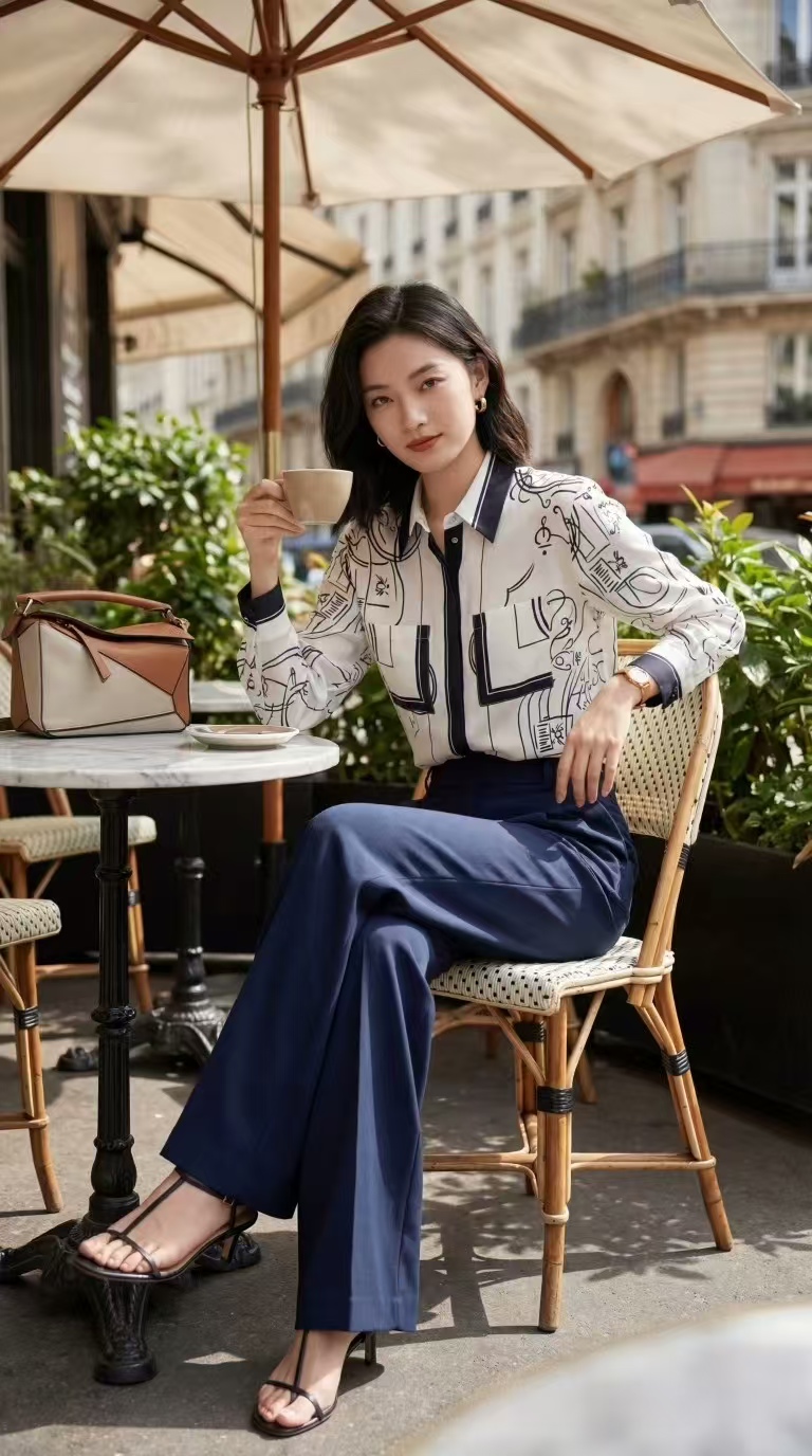 Hermes Silk Printed Shirt