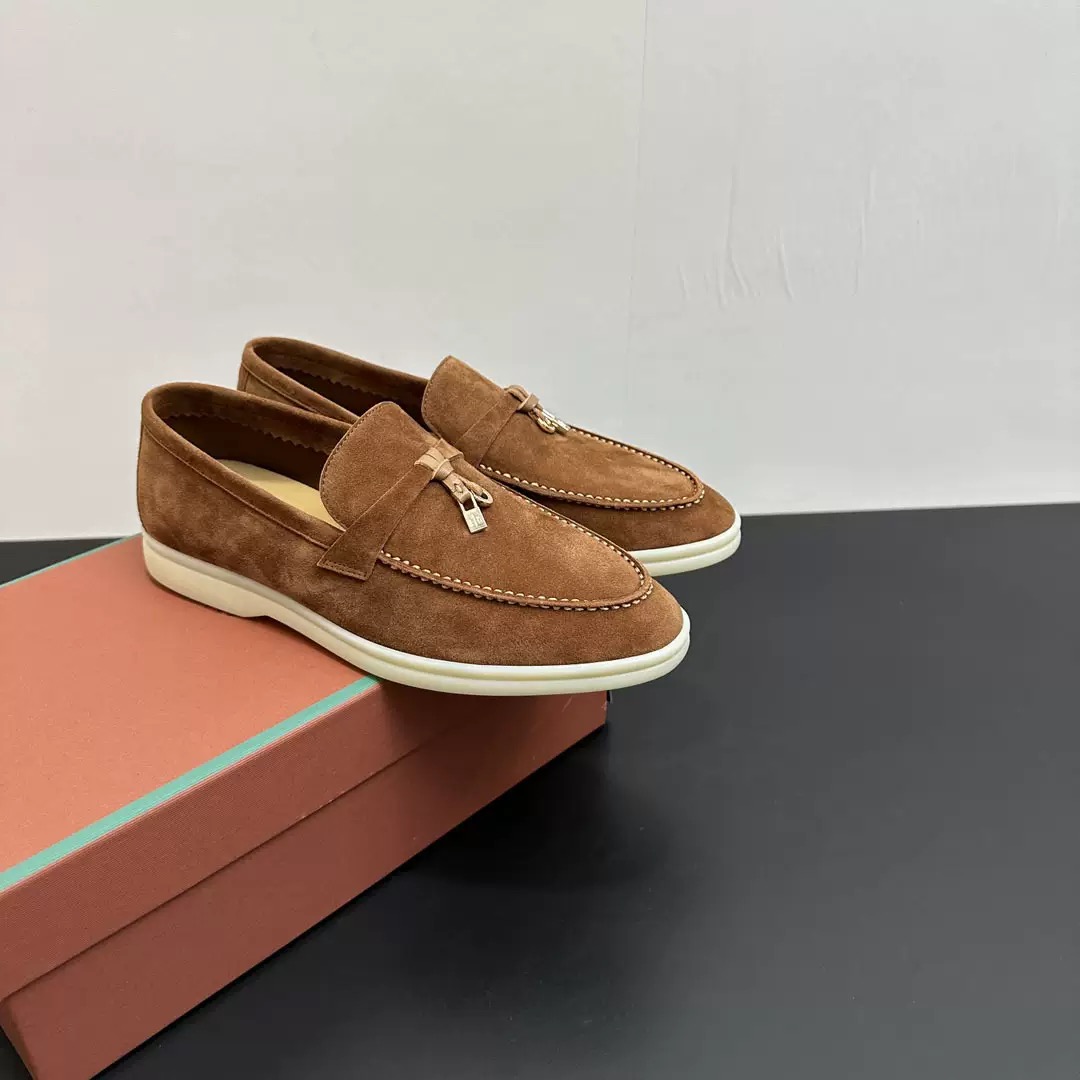 L P Summer Charms Walk Suede Loafers