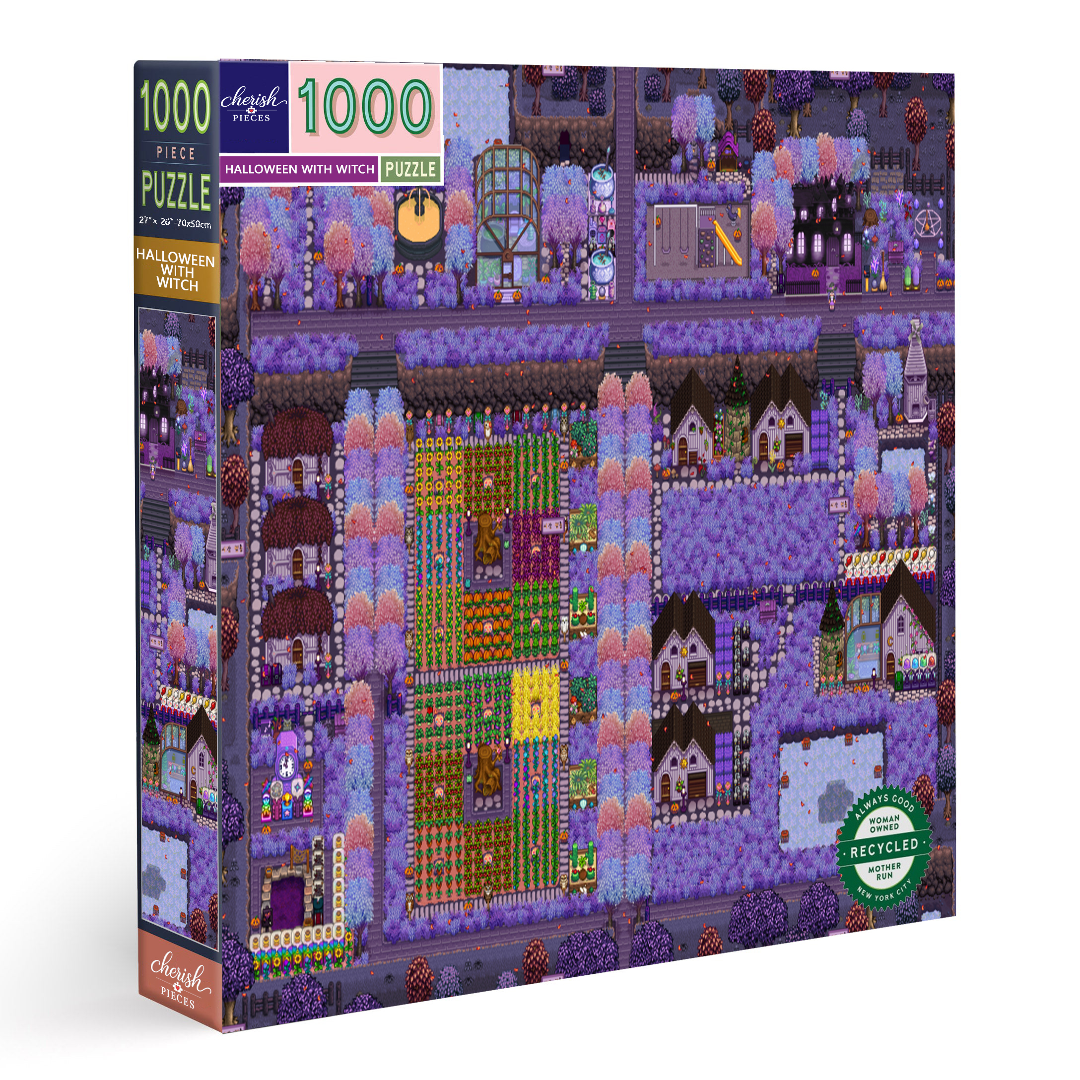 🪻 Stardew Valley Happy Halloween with Witch - The Puzzle Every Stardew Valley Fan Will Love 🌾