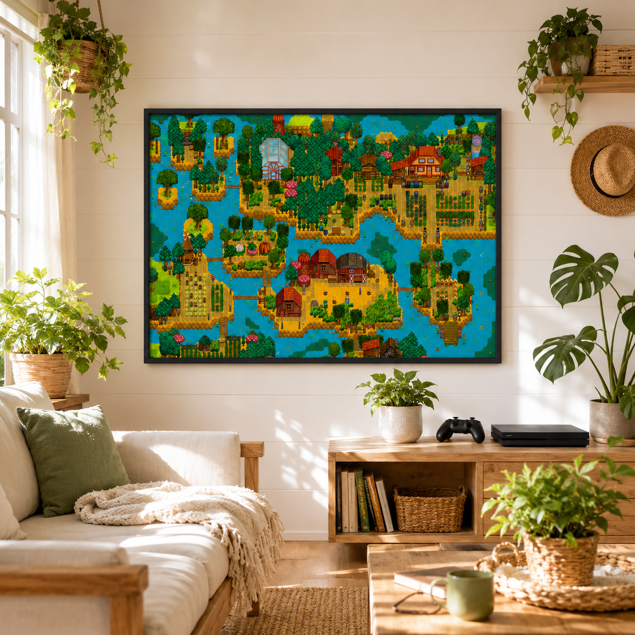 Stardew Valley Seasonal Printed Wall Decor - A Gift Every Stardew Valley Fan Will Love