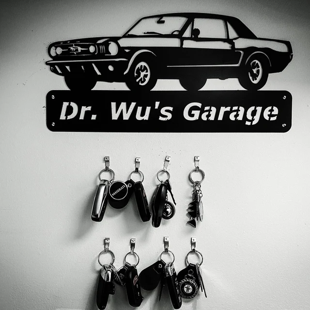 1965 1966 Ford Mustang-Personalized Metal Wall Art
