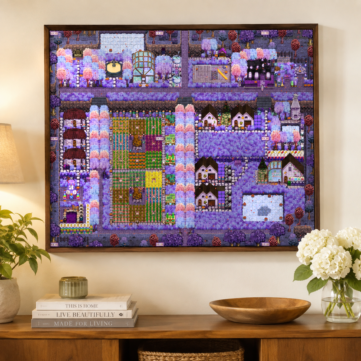 🪻 Stardew Valley Happy Halloween with Witch - The Puzzle Every Stardew Valley Fan Will Love 🌾