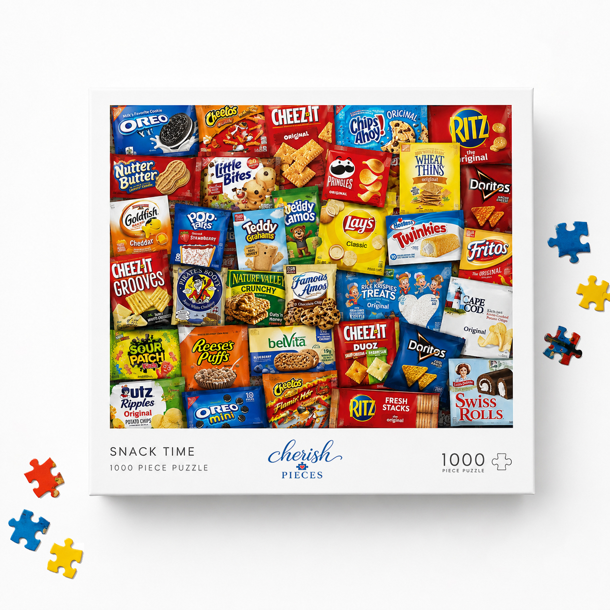 Favorite Snacks Jigsaw Puzzle - 500/1000 Pieces