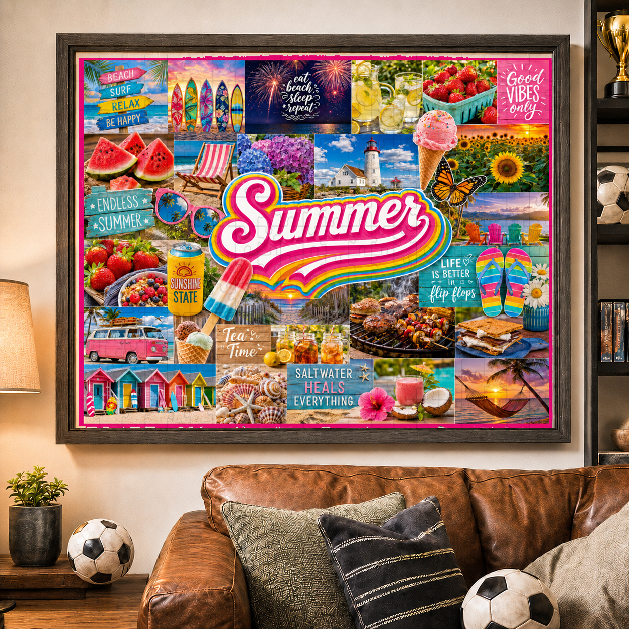 Enjoyable Summer Puzzle – 500/1000 Pieces