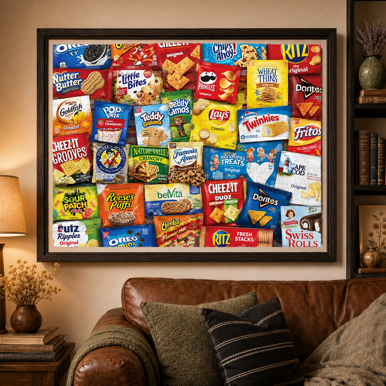 Favorite Snacks Jigsaw Puzzle - 500/1000 Pieces