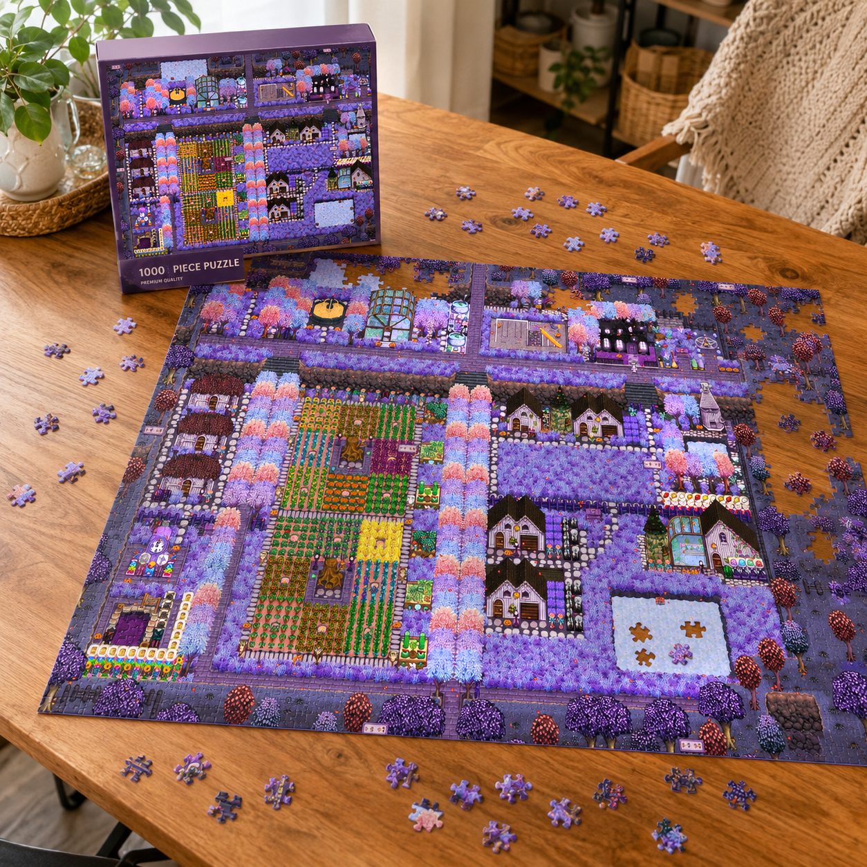 🪻 Stardew Valley Happy Halloween with Witch - The Puzzle Every Stardew Valley Fan Will Love 🌾