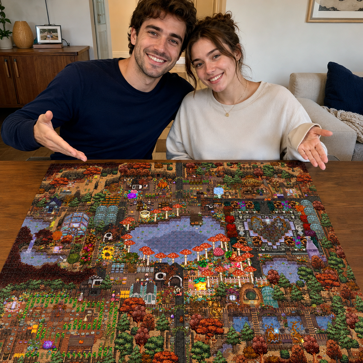 🍄 Stardew Valley Halloween Puzzle - The Puzzle Every Stardew Valley Fan Will Love 🌾