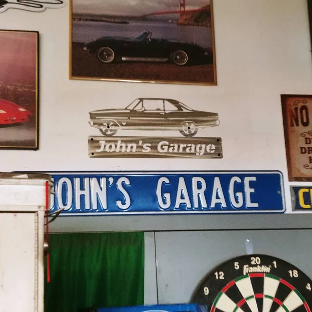 1966 1967 Chevrolet Nova-Personalized Metal Wall Art