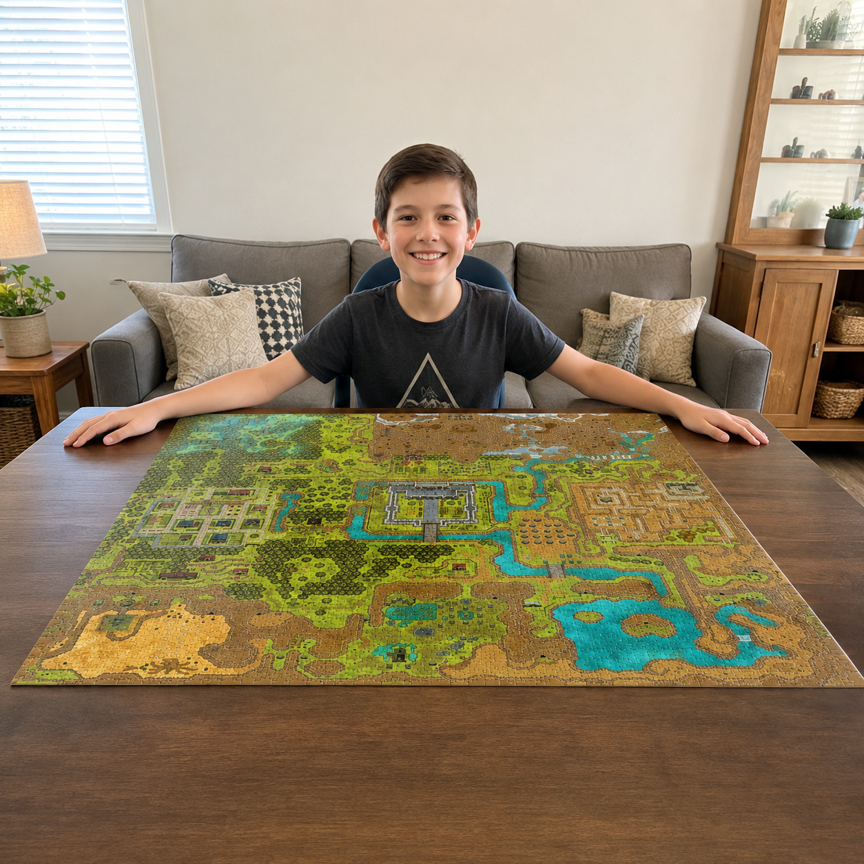 ⚔️Zelda-Inspired Map Puzzle – A Must-Have for Game Fans🍄