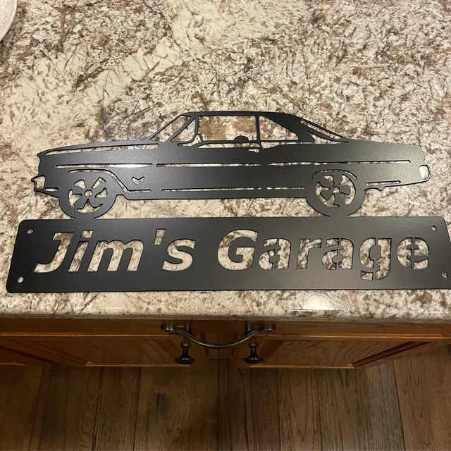 1966 1967 Chevrolet Nova-Personalized Metal Wall Art