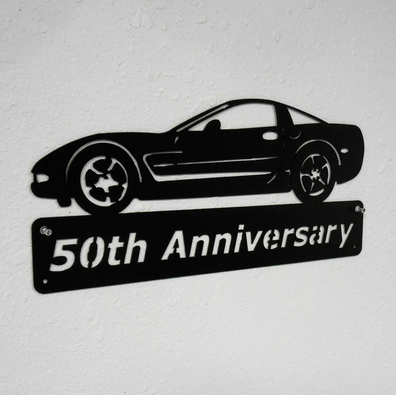 2003 Chevrolet Corvette-Personalized Metal Wall Art