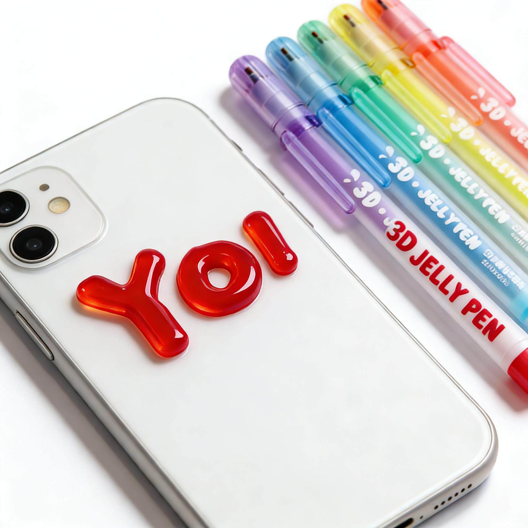 ✨ 3D Jelly Gel Pens – Turn Every Idea Into Colorful Art!