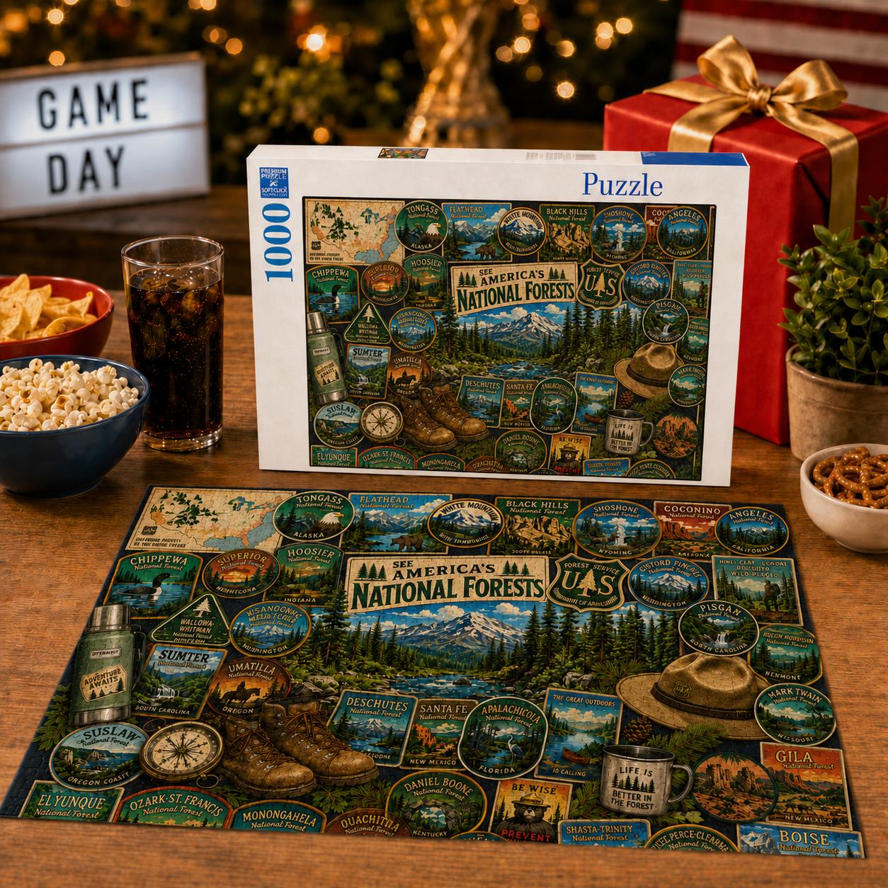 US National Parks Commemorative Edition Puzzle