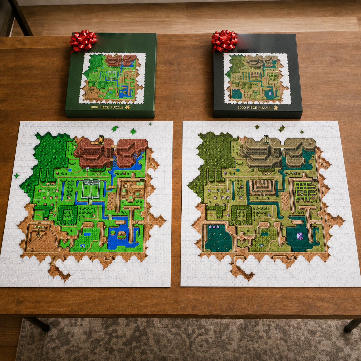 ⚔️Zelda-Inspired day and night Map Puzzle – A Must-Have for Game Fans🍄