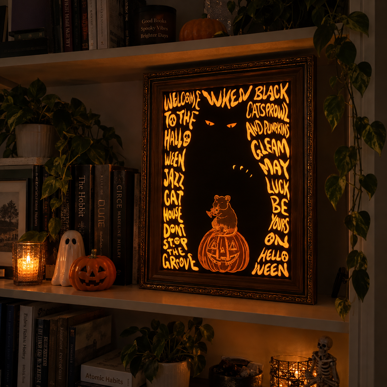 Collector's Edition: Halloween Glow-in-the-Dark Mural Puzzle