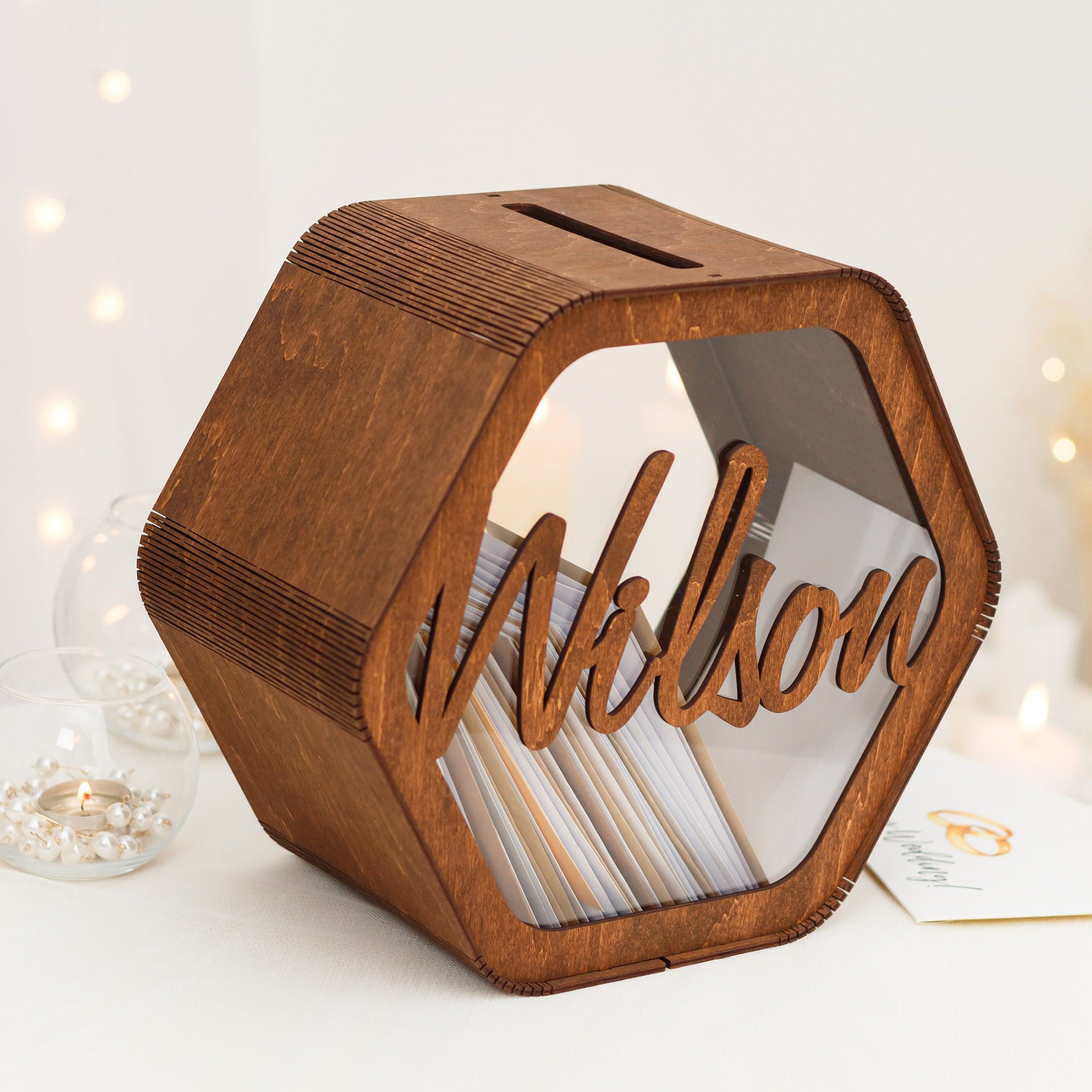 🎁🎁Personalized Wedding Card Box