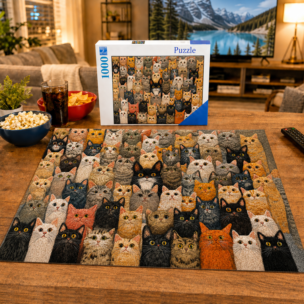 A Cat Lover’s Dream Puzzle — A Cozy Collection of Furry Faces 🐱