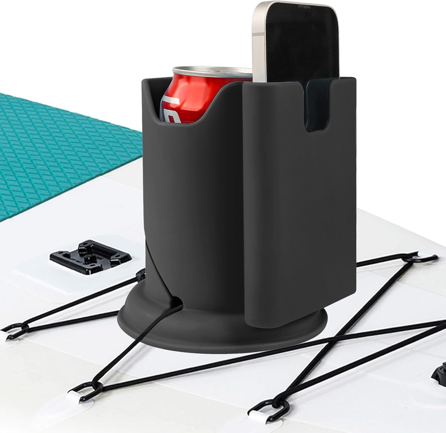 2-in-1 Drink & Phone Holder Paddle Board and Kayak Drink Holder