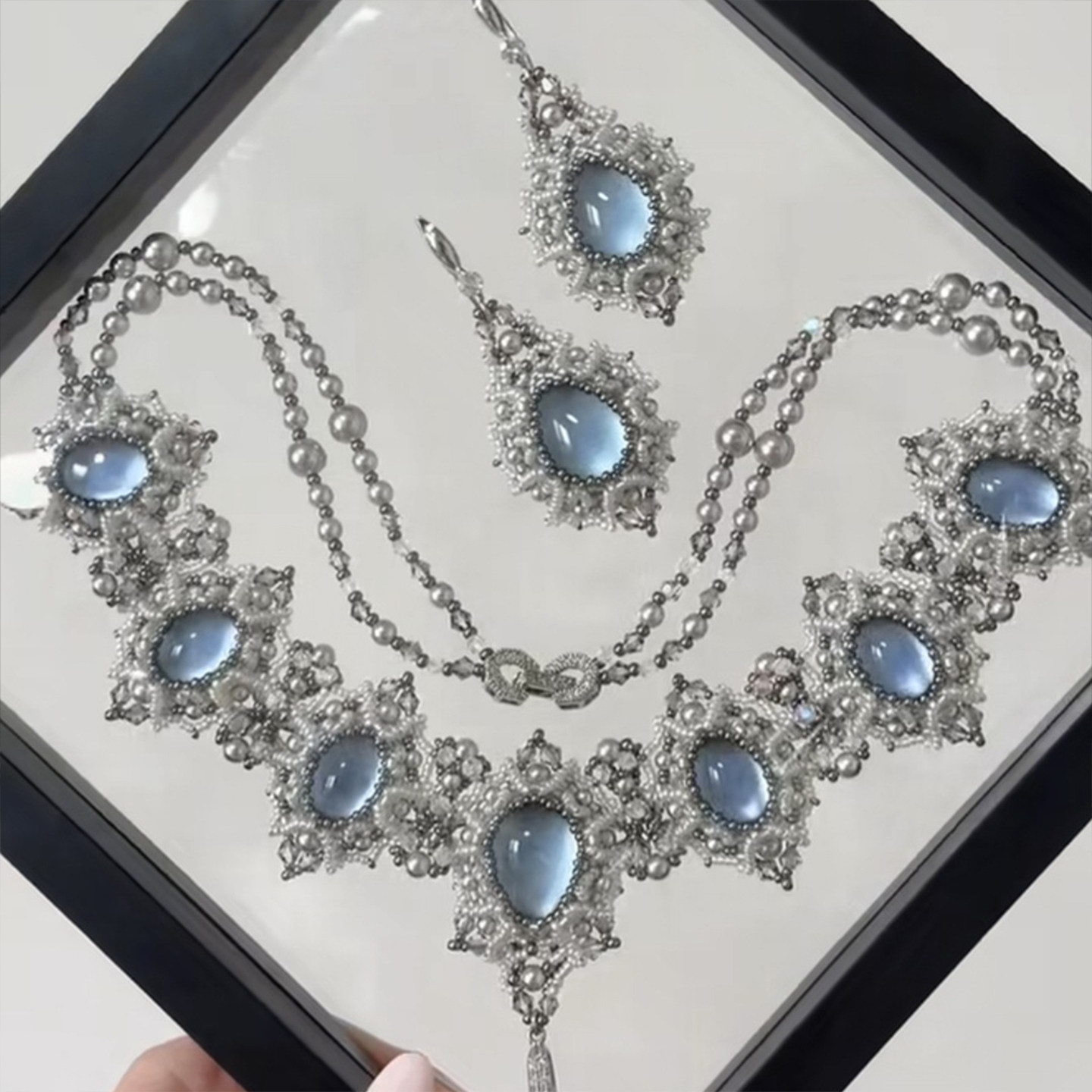 Louvre Necklace High-Quality Heavy-Duty DIY Material Kit, High Aesthetic Value